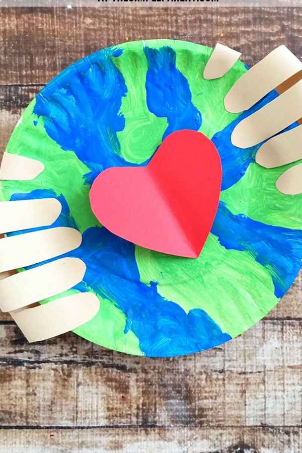Earth Day Paper Plate Craft - DIY Earth Day Paper Plate Craft Ideas
