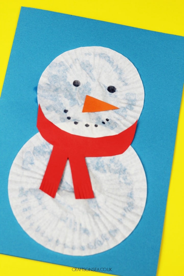 SNOWMAN CHRISTMAS CARDS - DIY SNOWMAN CHRISTMAS CARDS Ideas