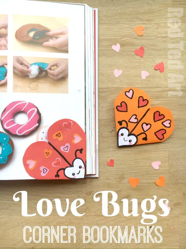 Love Bug Bookmark - DIY Love Bug Bookmark Ideas
