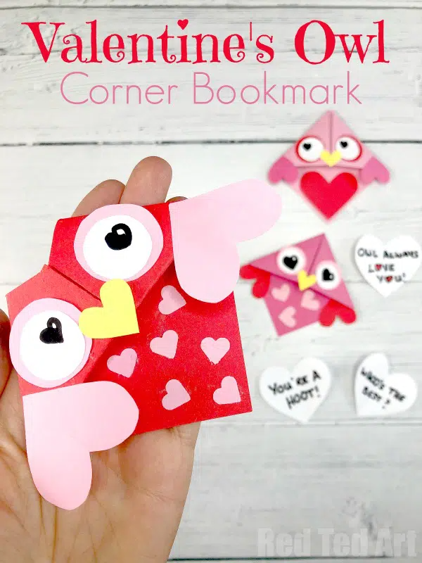 Owl Corner Bookmark - DIY Owl Corner Bookmark Ideas