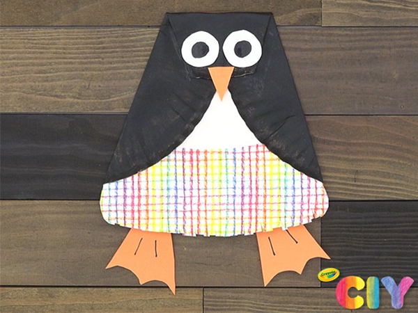 Penguin Paper Plate - DIY Penguin Paper Plate Ideas