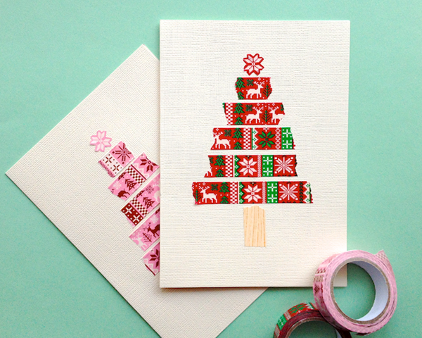 Simple Christmas Cards - DIY Simple Christmas Cards Ideas