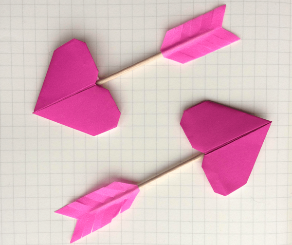 Valentine Cupid’s Arrow Tutorial - DIY Valentine Cupid’s Arrow Tutorial Ideas